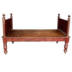 Antique 19th Century Painted Daybed