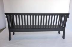 Vintage New York Train Station Bench