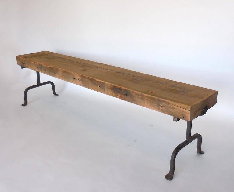 Rustic Bench For Sale at 1stdibs
