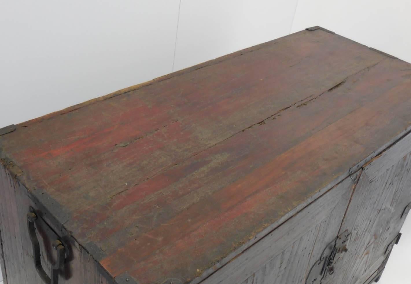 Iron Japanese 18th Century Chest