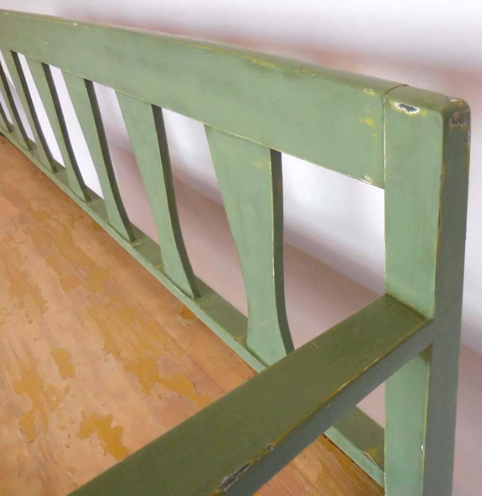 19th Century Swedish Painted Bench/Daybed 2