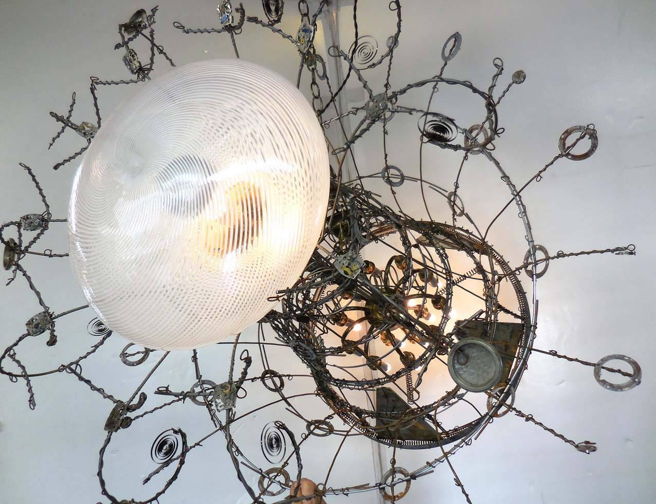 American Whimsical Steampunk  Chandelier