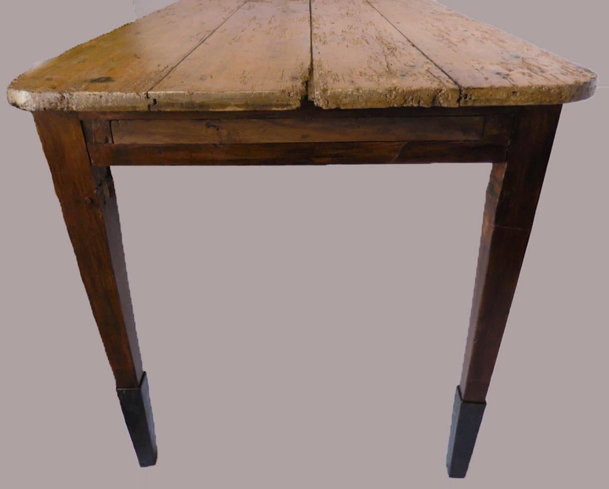Rustic 19th Century Pine Table