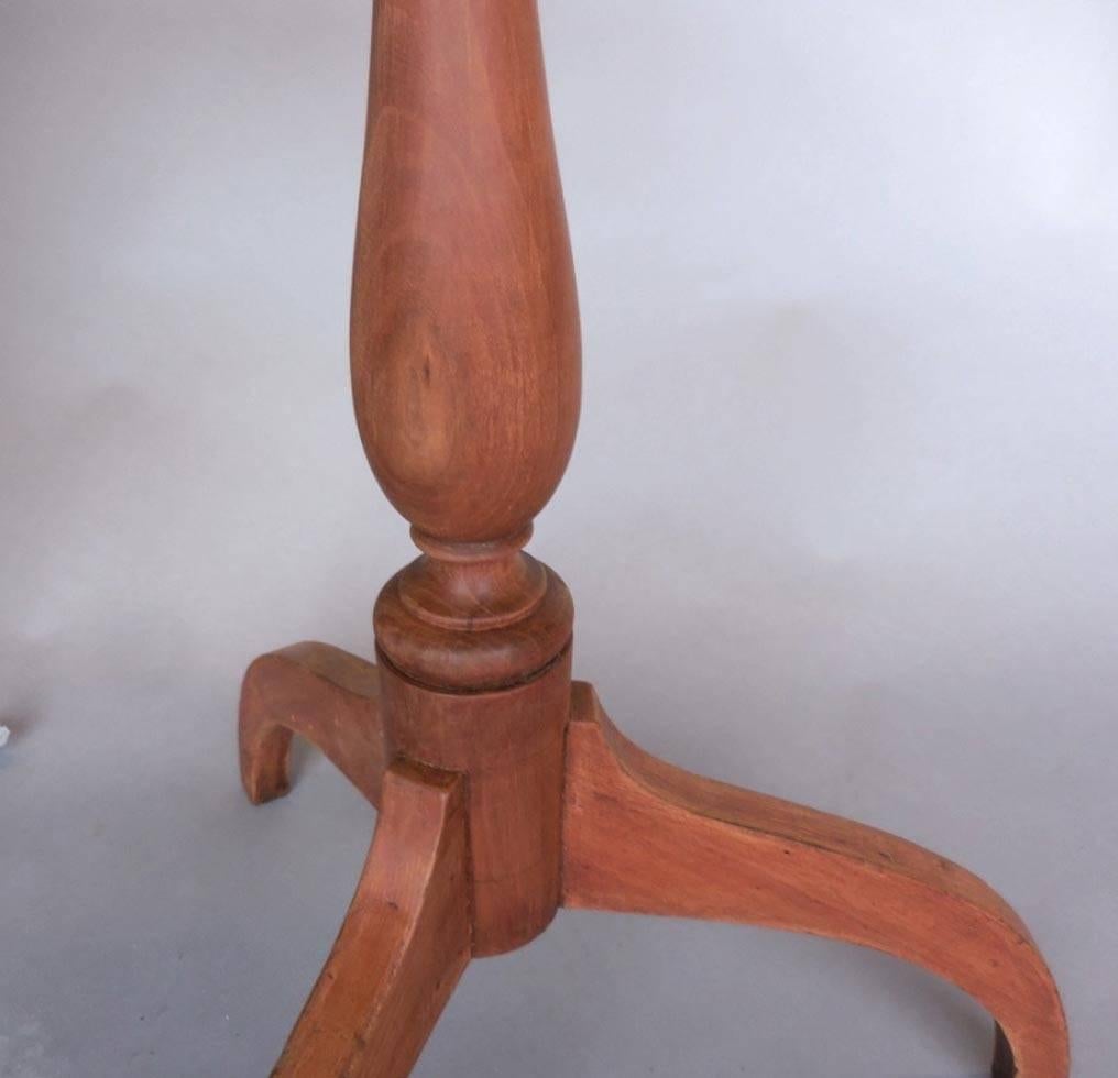 American 19th Century Antique New England Candle Stand