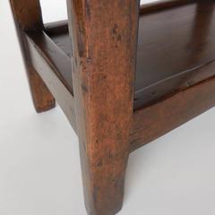 Dos Gallos Custom Wood Nightstand/Side Table with Drawer and Shelf