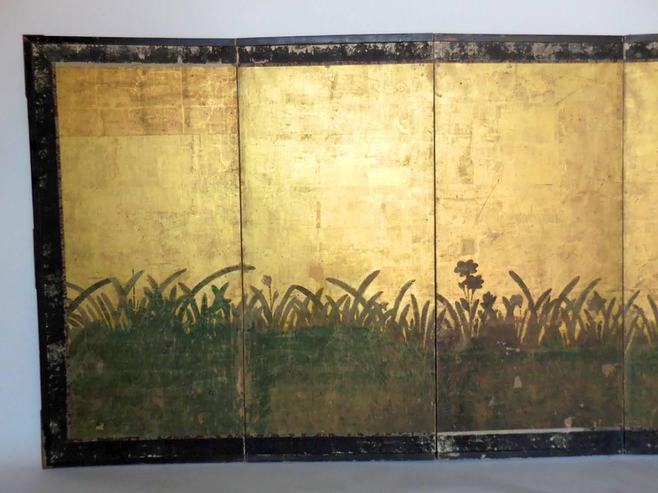 japanese gold leaf screen