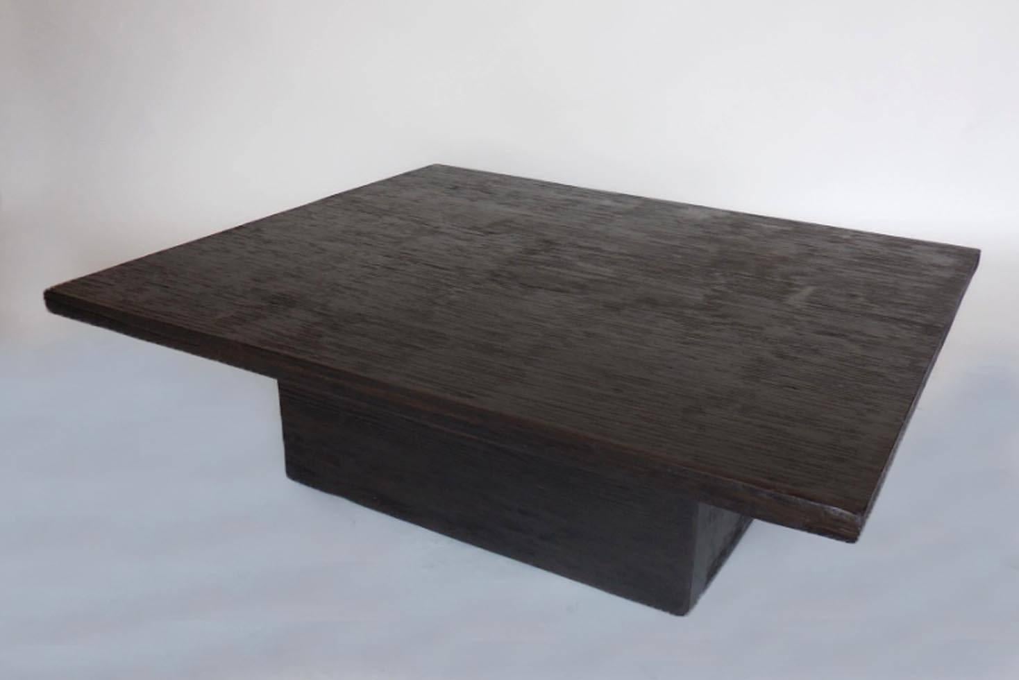 custom reclaimed wood coffee table