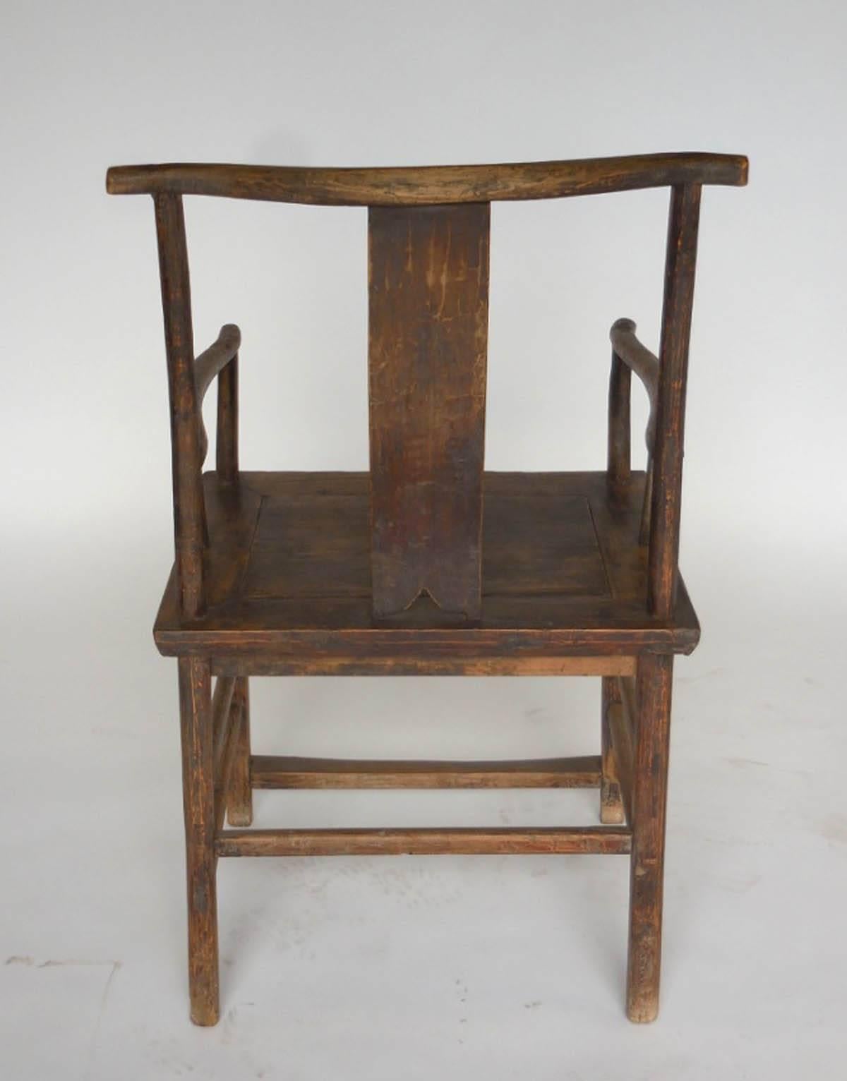 18th Century and Earlier 18th Century Qing Dynasty Chinese Woman and Man's Chairs