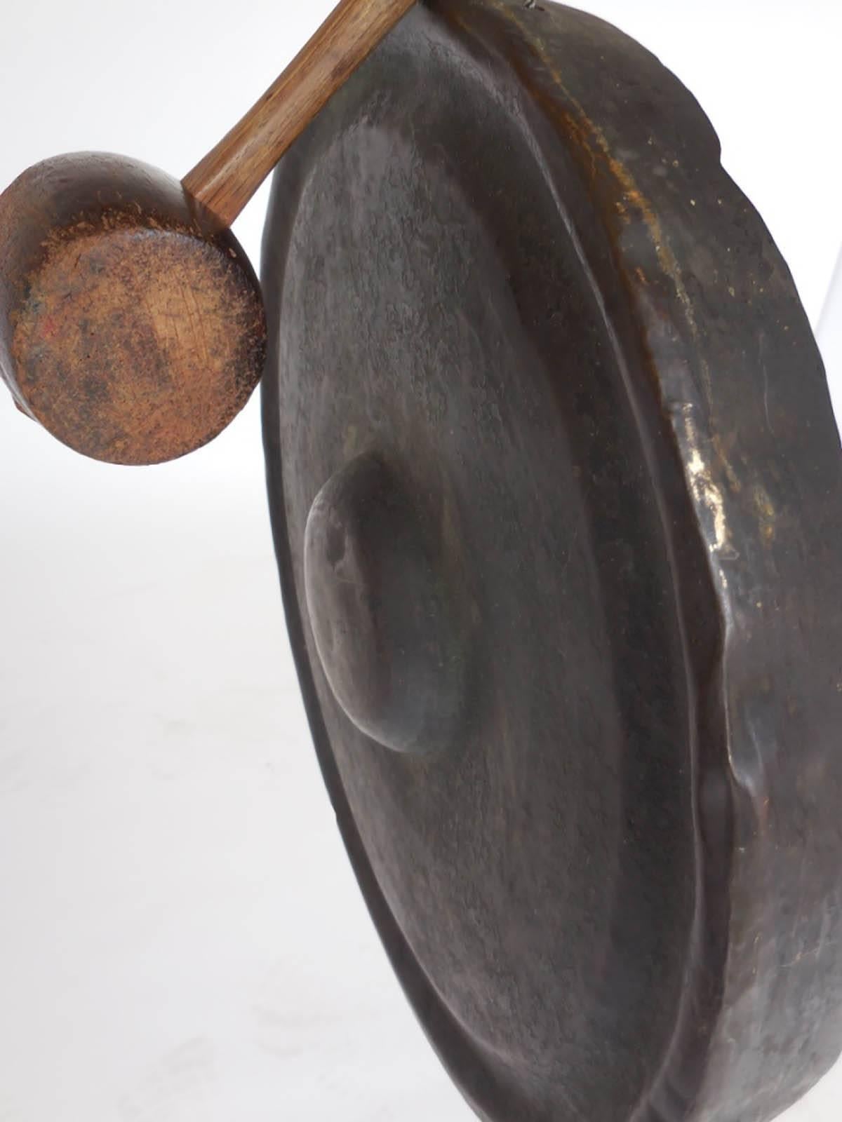 19th Century Japanese Bronze Gong 4