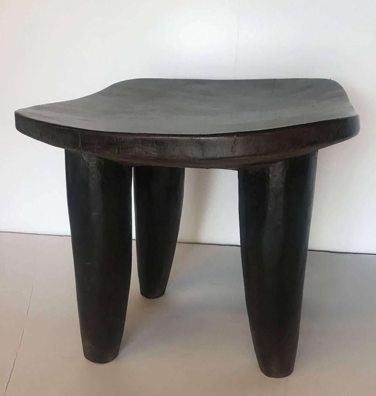 African Sinufo Tribe Stool In Good Condition In Los Angeles, CA