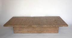 Dos Gallos Studio Custom  Wood Rustic Modern Coffee Table