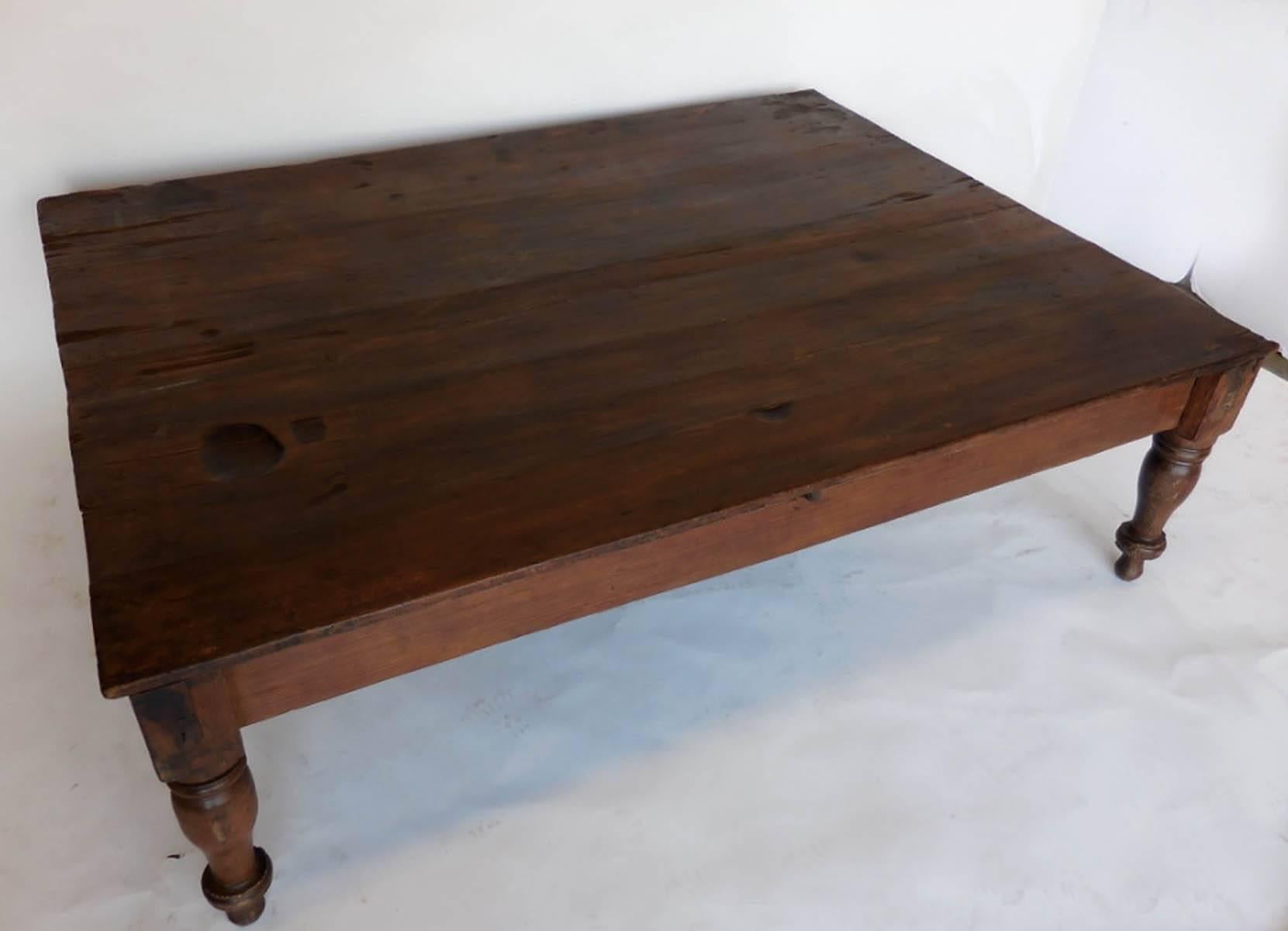 Rustic 19th Century Bed or Coffee Table