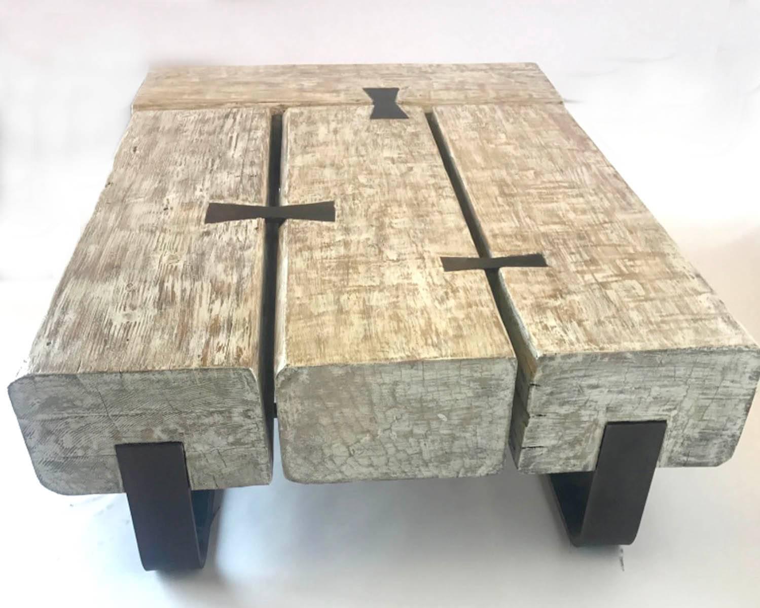 reclaimed wood coffee table los angeles