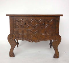 Dos Gallos Custom Carved Console Table/Vanity
