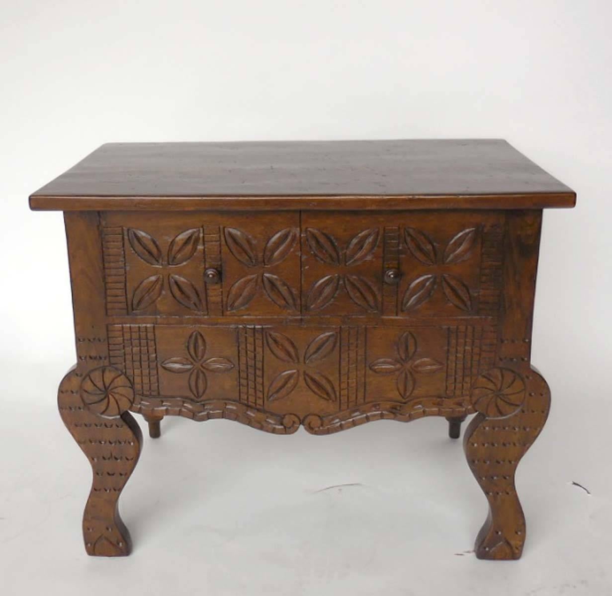 wood console vanity