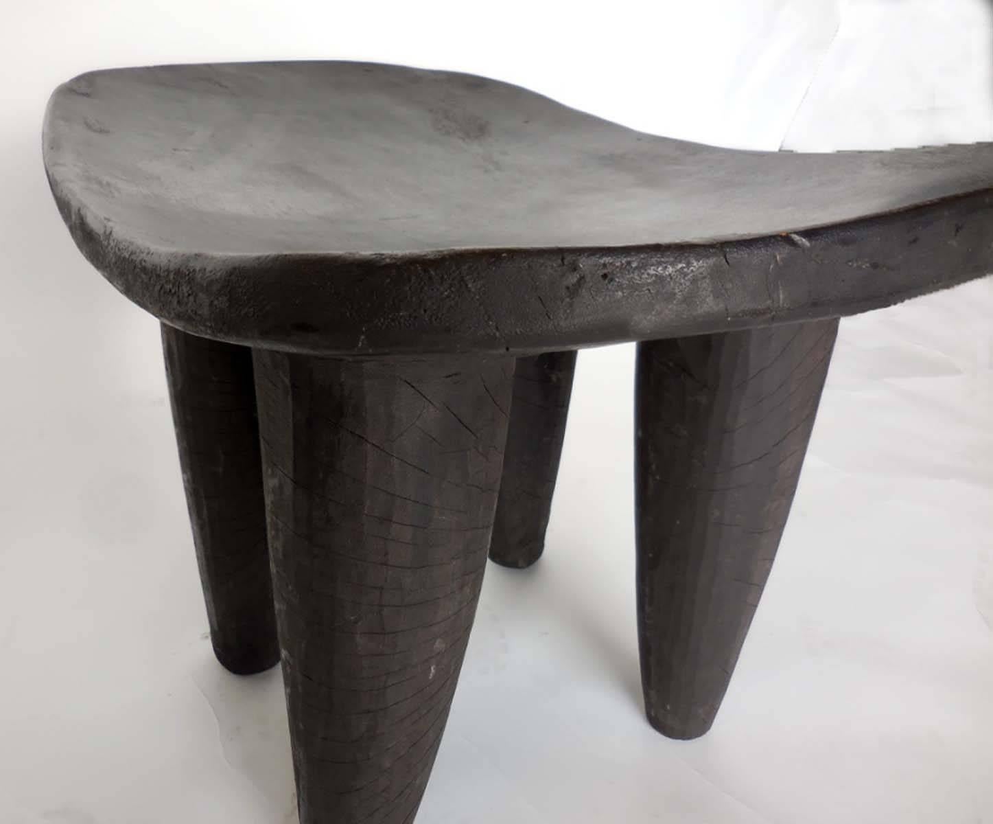 Hand-Carved Vintage Senufo Tribe Stool from Mali - RIGHT ONE AVAILABLE