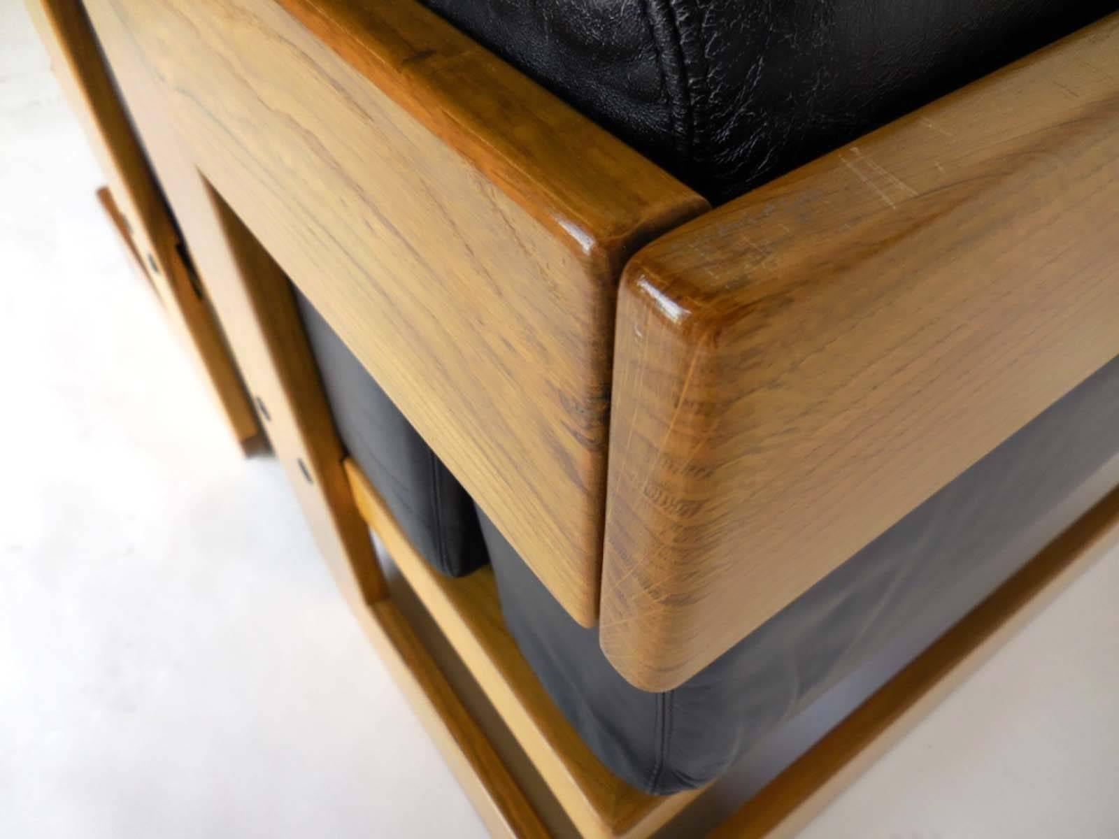 Giuseppe Raimondi Leather Sofa and Chair 2