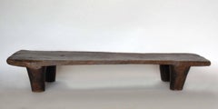 Antique Wood Nupe Bench or Coffee Table