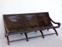 Leather Butaca Sofa - ONE AVAILABLE