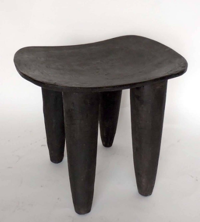 African Senufo Stool or Side Table at 1stDibs