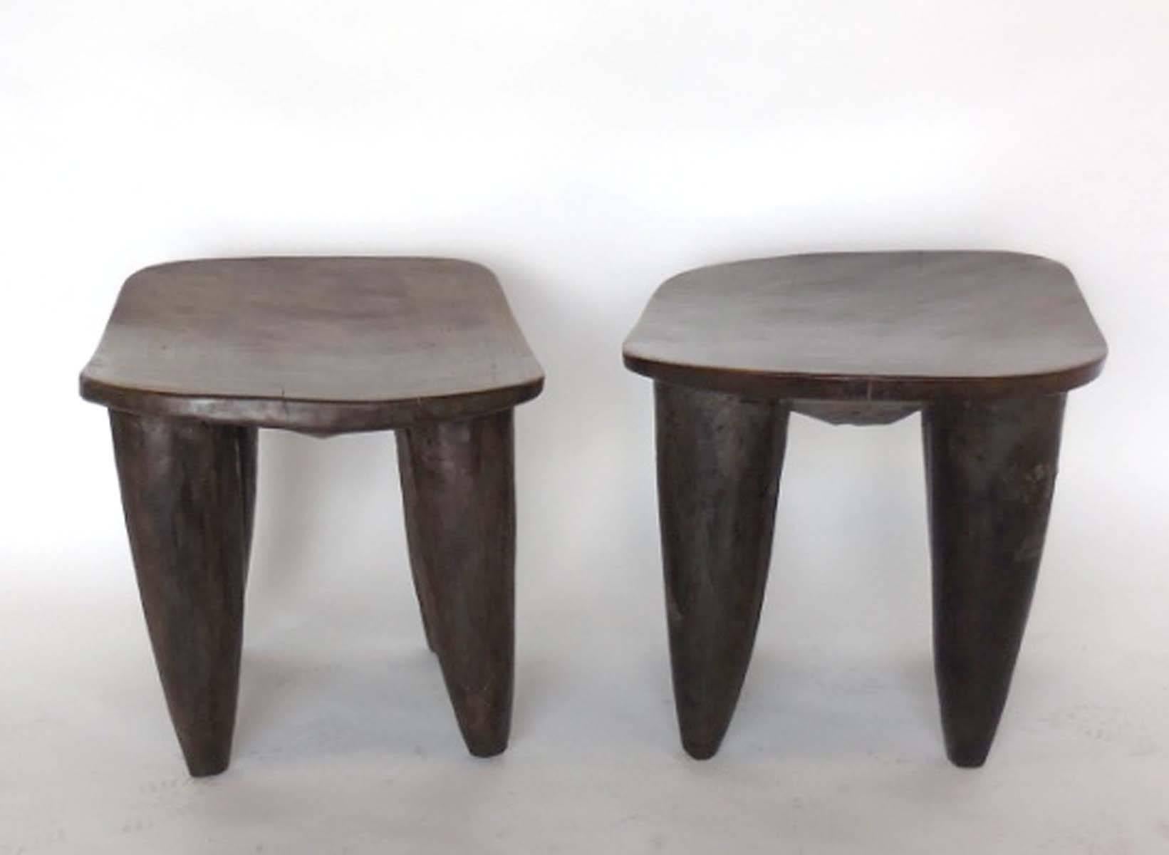 Tribal Antique African Senufo Tables or Stools