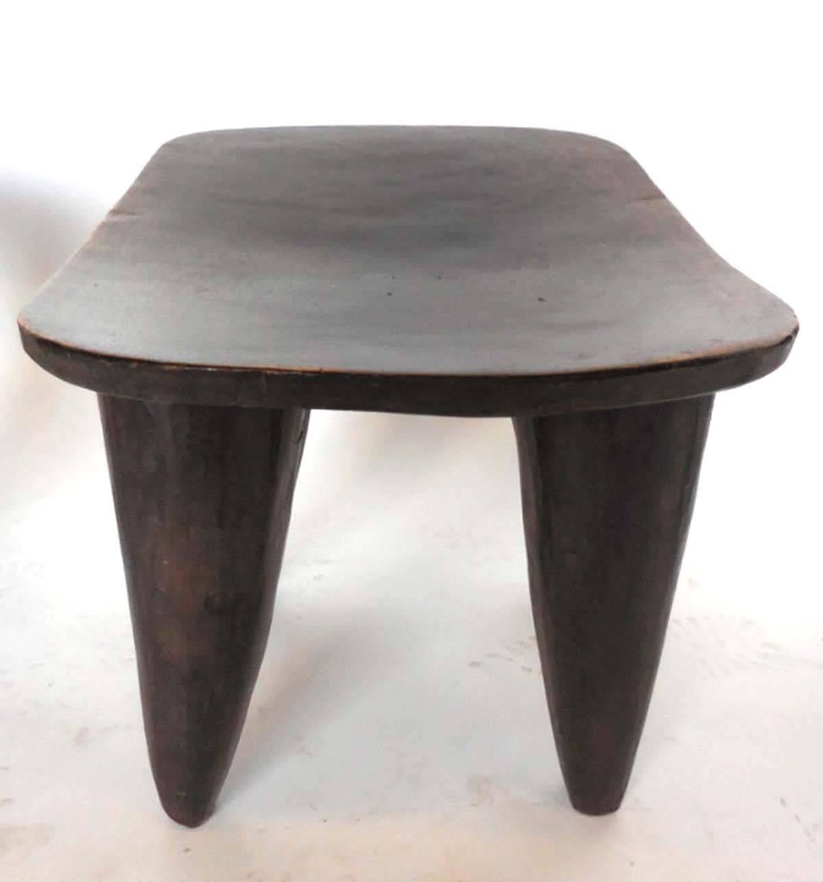 Tribal Hand-Carved Stool from Mali - LEFT ONE AVAILABLE 1