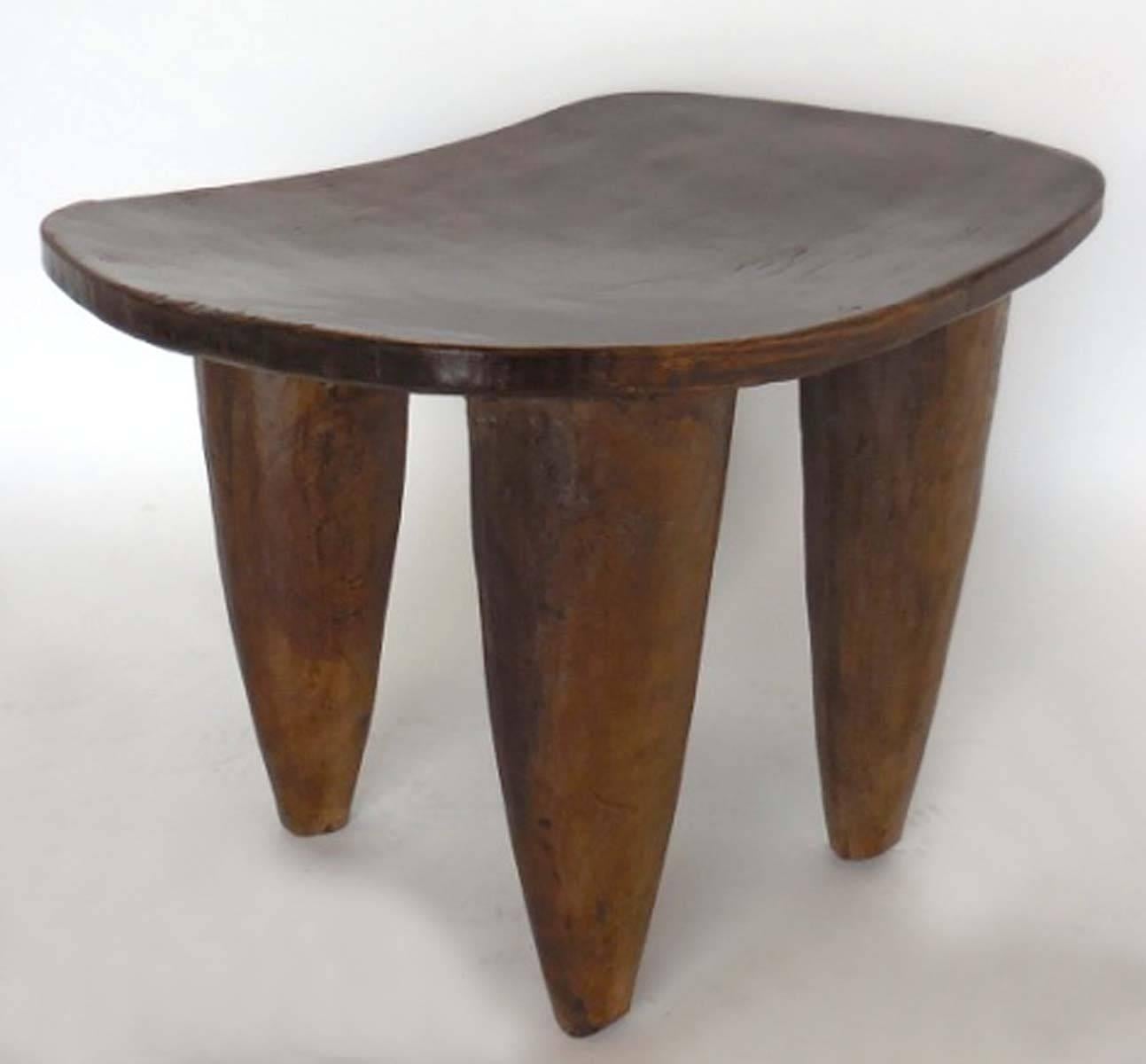 Primitive Carved Side Table or Stools from Mali