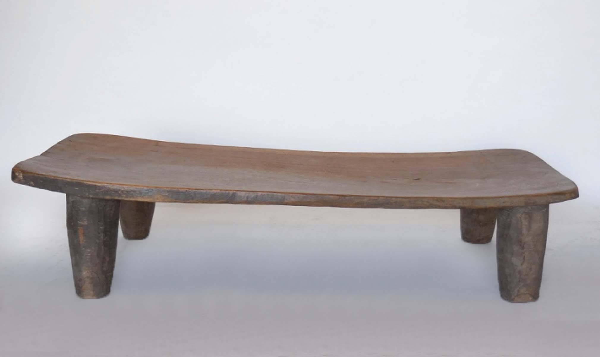 Nigerian Antique African Nupe Child's Bed, Coffee Table or Bench