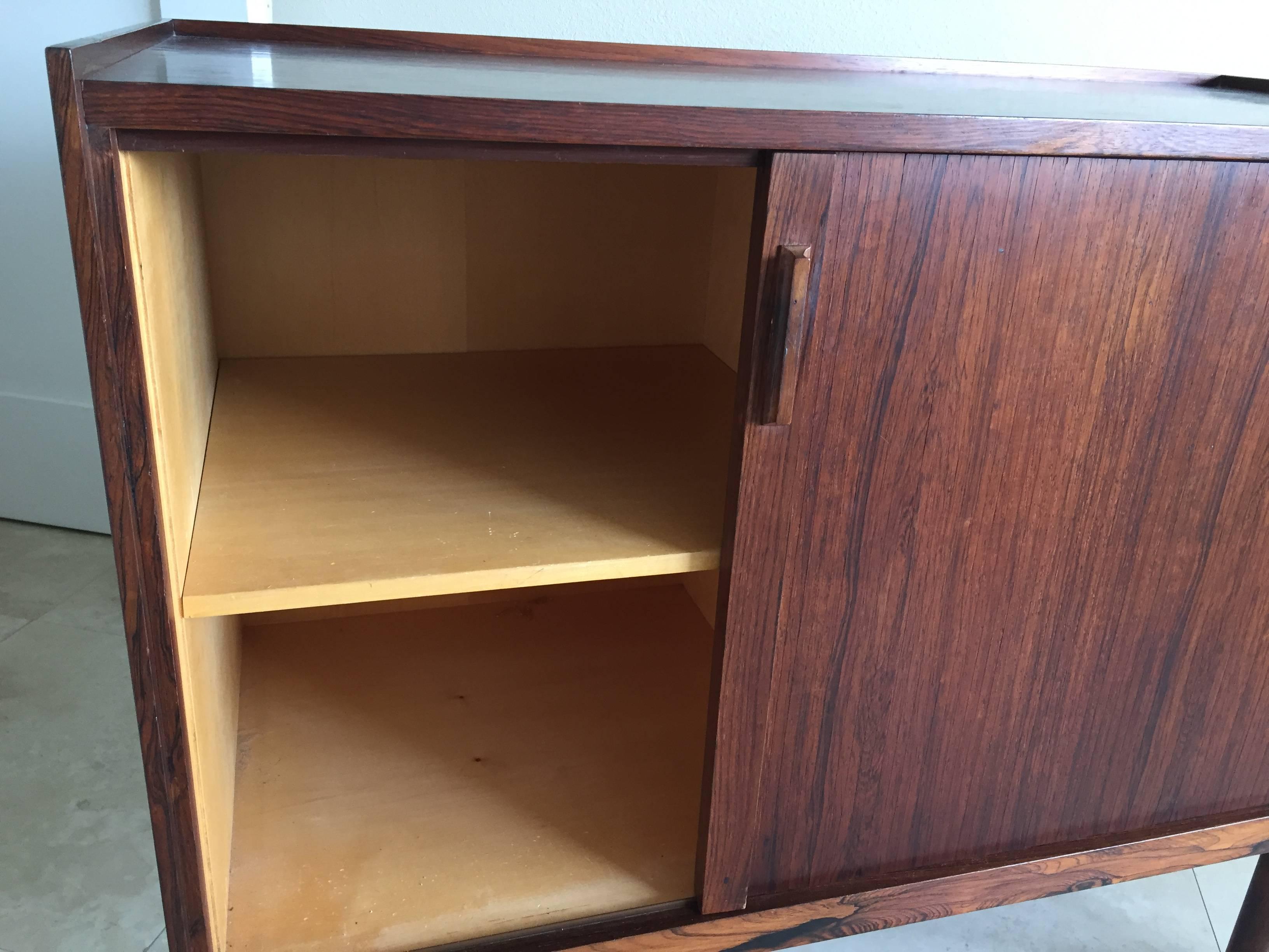 Mid-Century Modern Midcentury Rosewood Bar/Sideboard in the Style of Arne Vodder For Sale