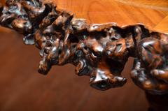 Turn of the Century Q'ing Dynasty Elm Root Dining Table