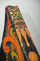 Late 19thC. Indonesian "Madura" Decorated Ship's Prow