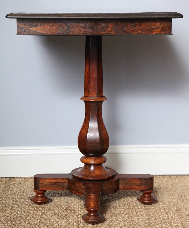 Anglo-Indian William IV Specimen Wood Side Table