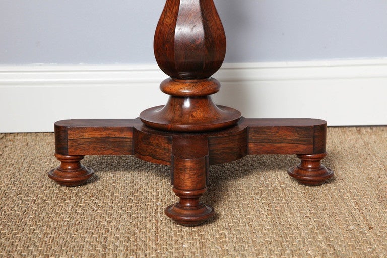 William IV Specimen Wood Side Table In Good Condition In Greenwich, CT