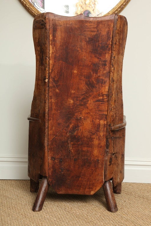 Wood 18th Century Welsh Shepherd's Chair