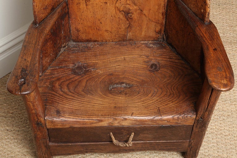 18th Century Welsh Shepherd's Chair 1