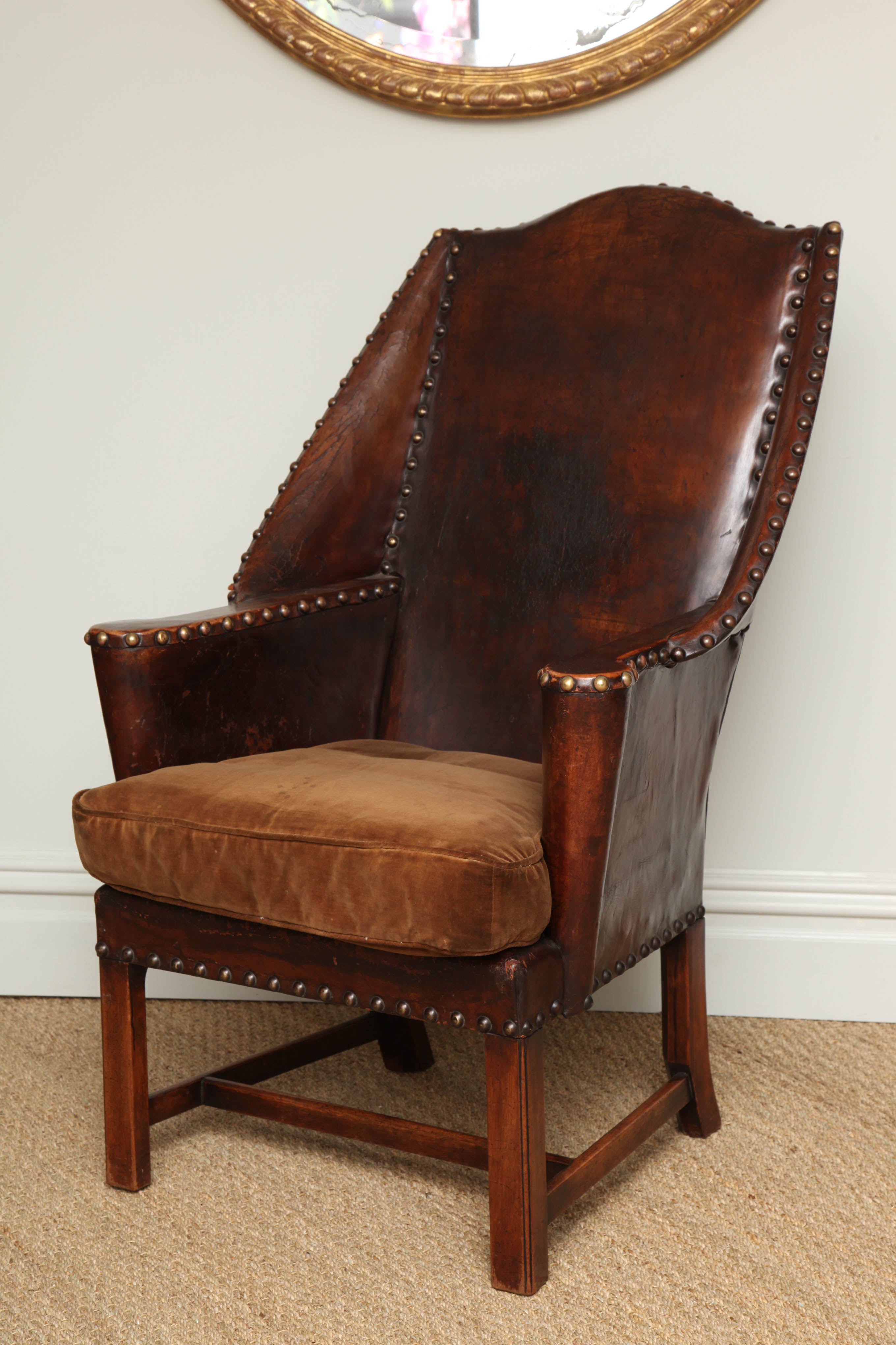 One-of-a-Kind English Country House Wingchair