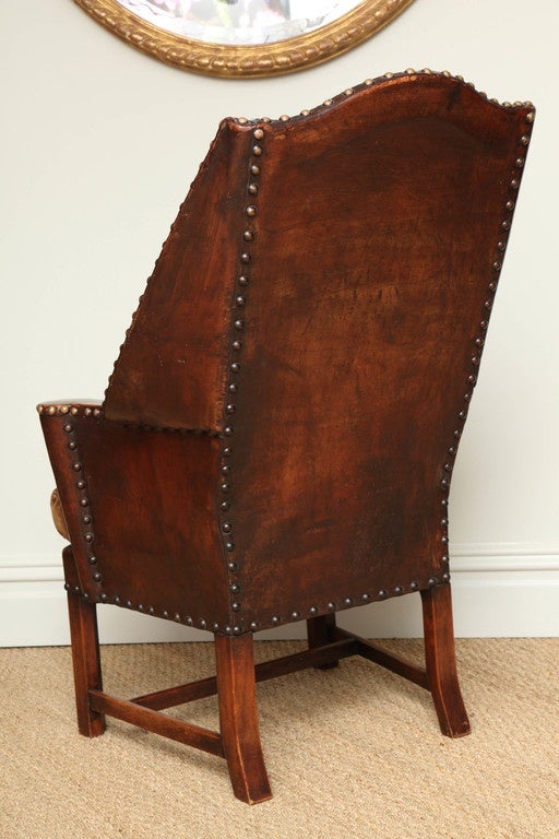 One-of-a-Kind English Country House Wingchair 5