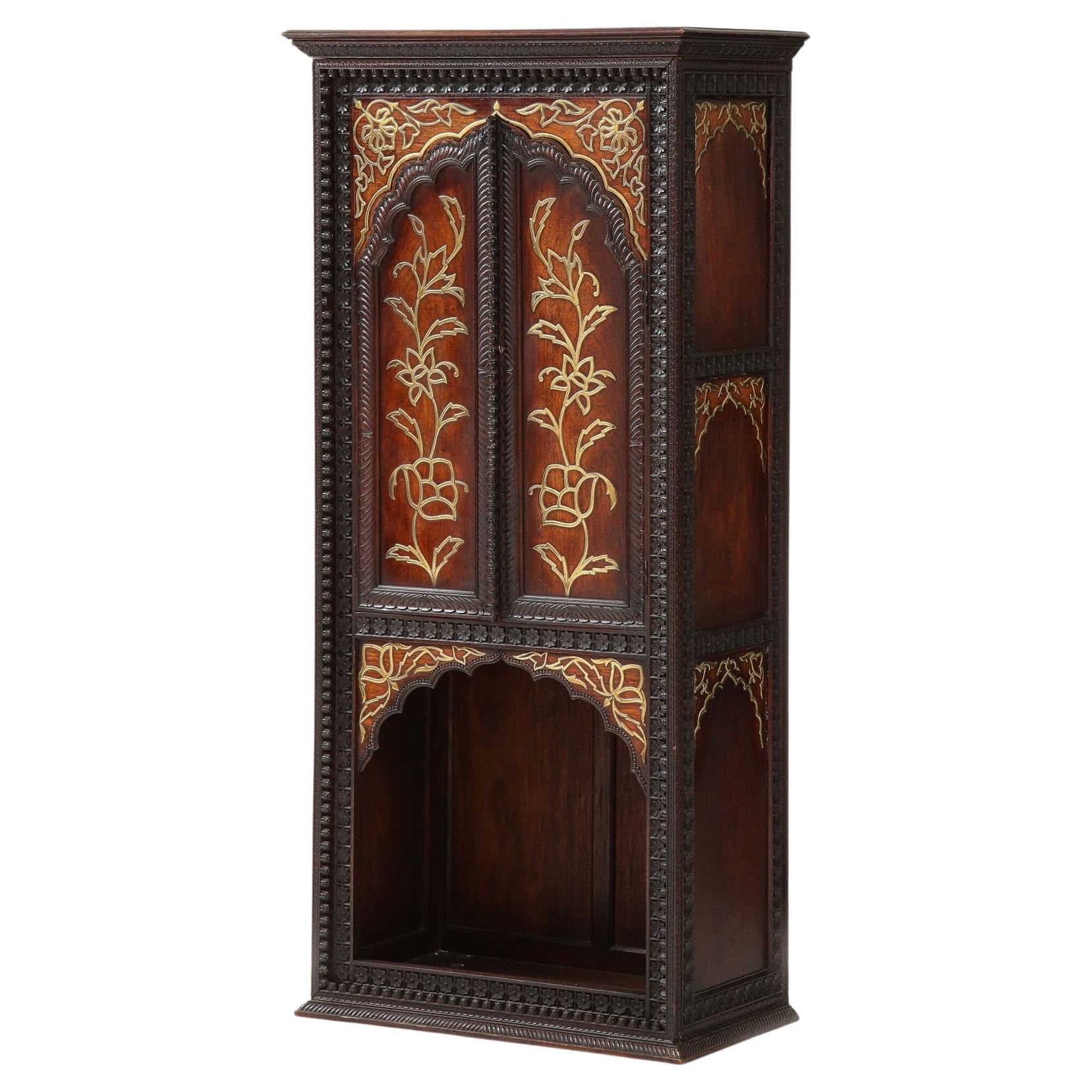 Indian Aesthetic Movement Cabinet For Sale