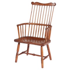 Comb Back 18th c. Windsor Armchair