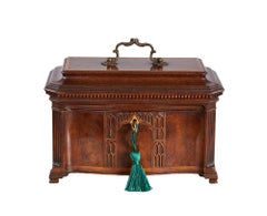 Exceptional Georgian Gothic Tea Caddy