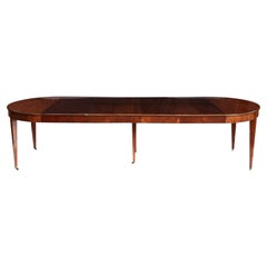 Chateau Sized French Directoire Dining Table