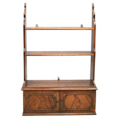 Georgian Hanging Waterfall Wall Shelf