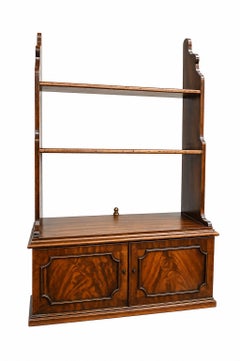 Georgian Hanging Waterfall Wall Shelf