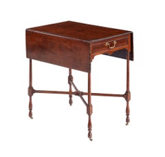 A George II spider Leg Pembroke Table