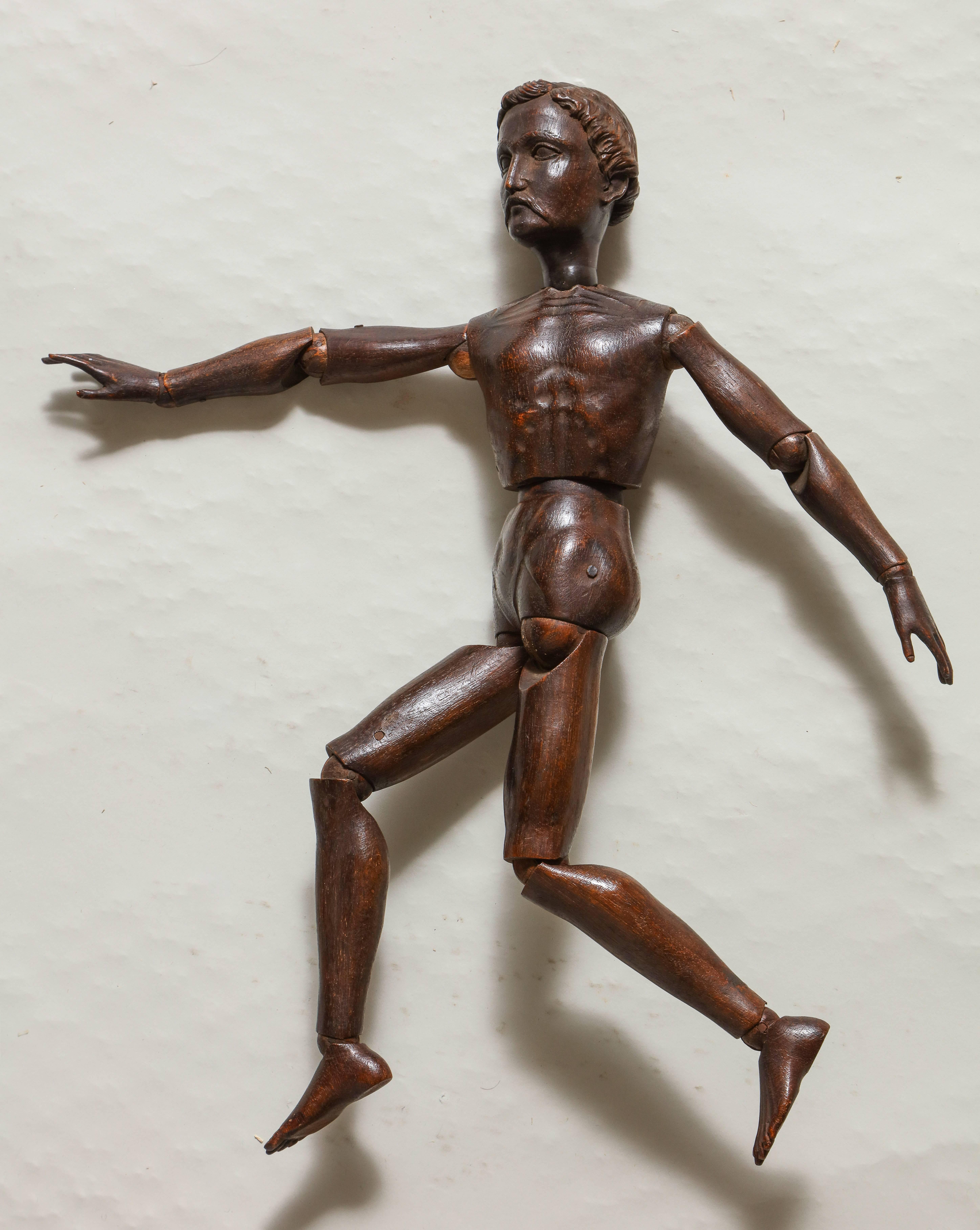Rare Early 19th Century Artist's Mannequin For Sale 1