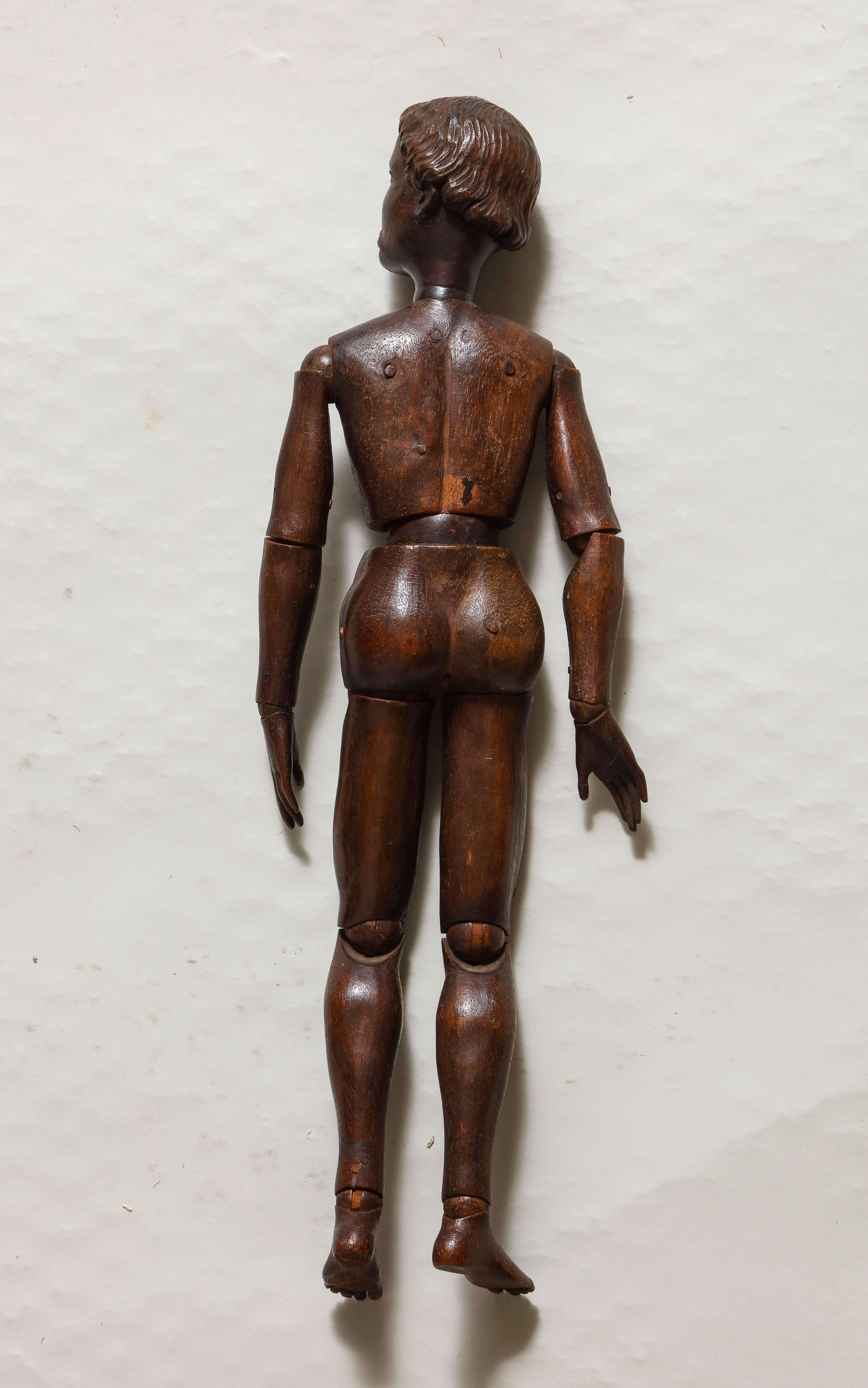 Rare Early 19th Century Artist's Mannequin For Sale 2