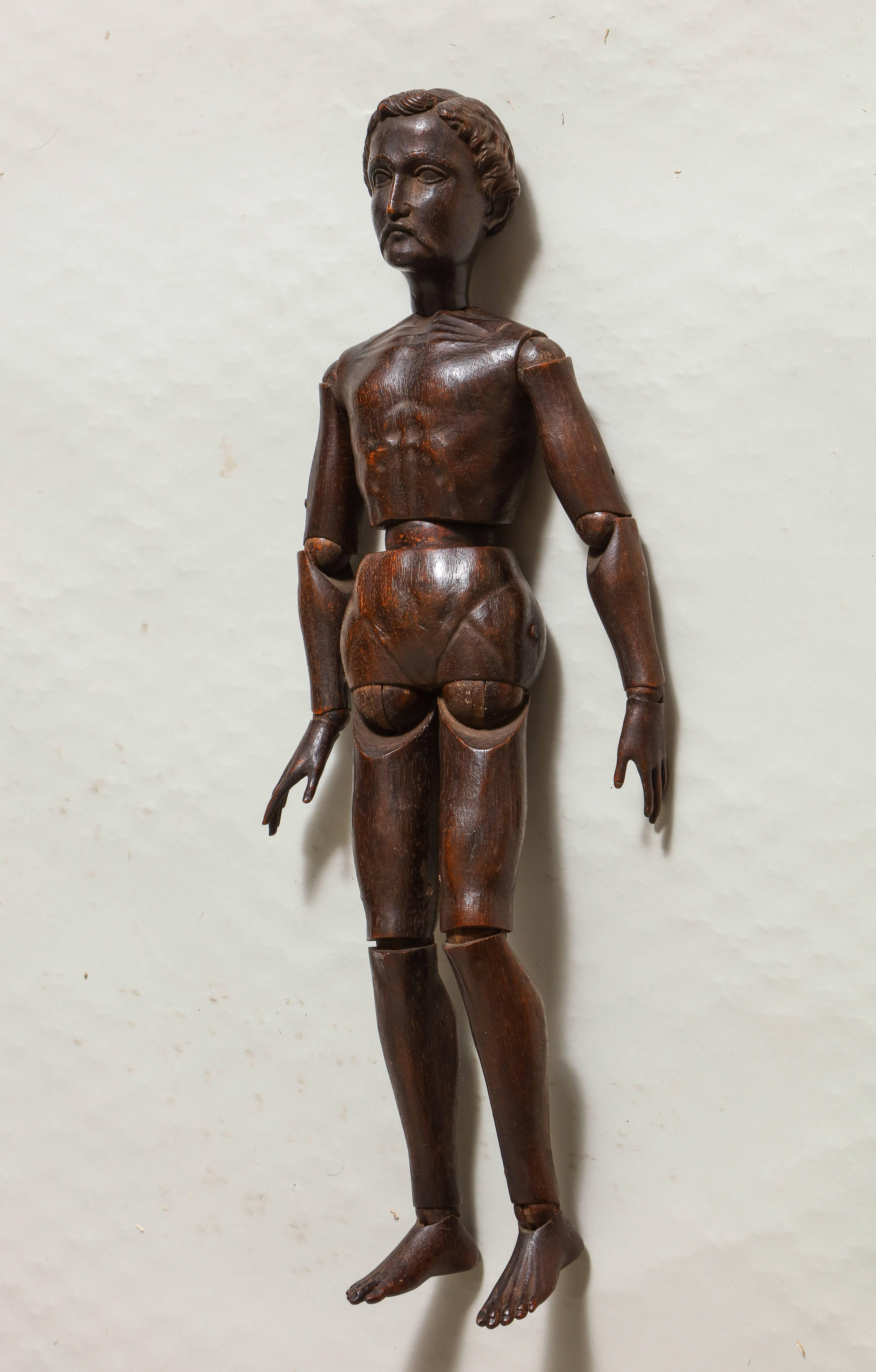 Rare Early 19th Century Artist's Mannequin For Sale 3