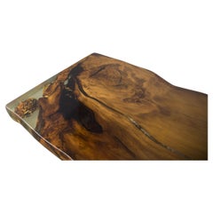 Tavolo da pranzo Kauri in legno massiccio di Kauri antico