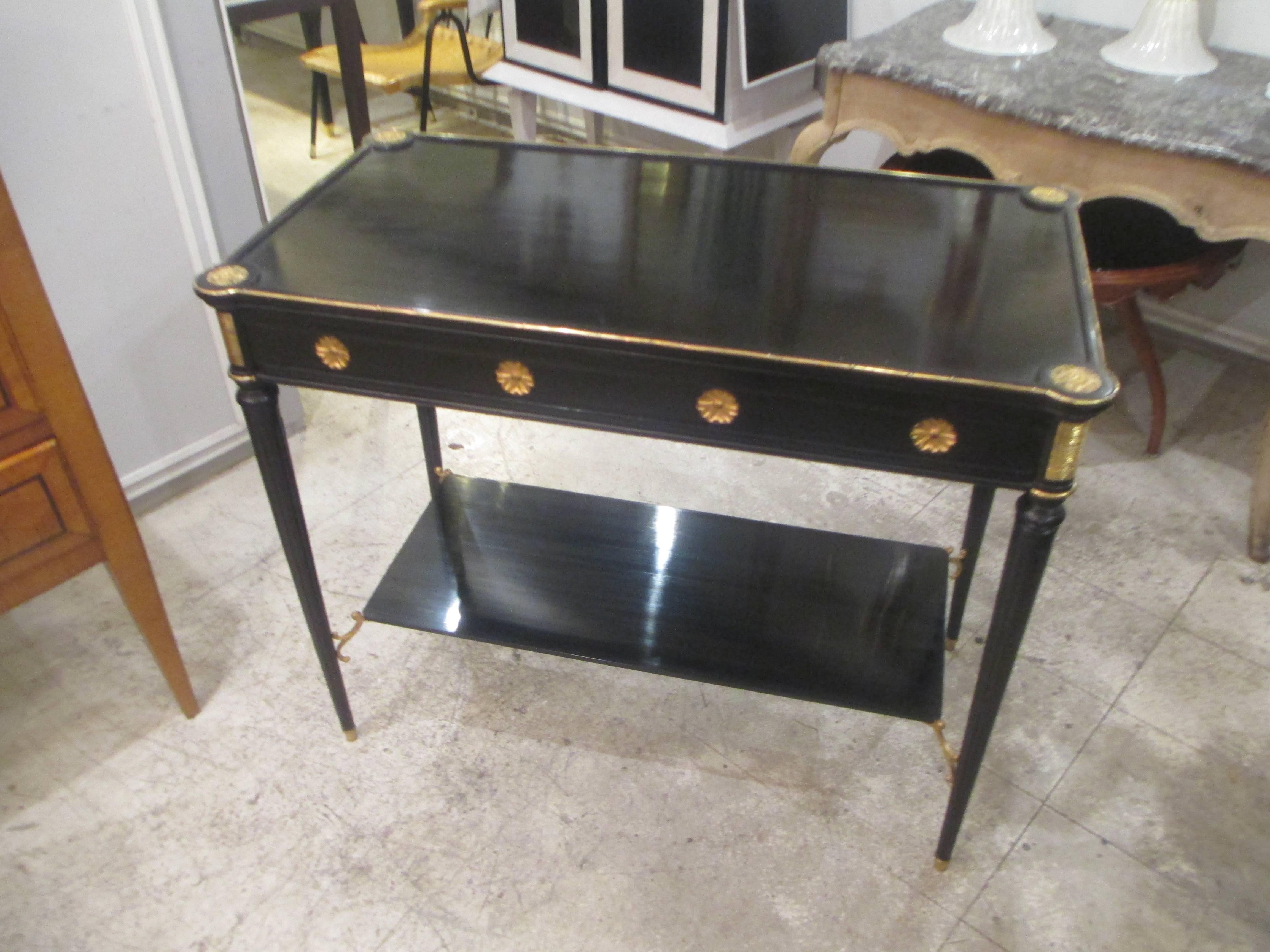 French Maison Jansen Bronze-Mounted Server in the Directoire Manner