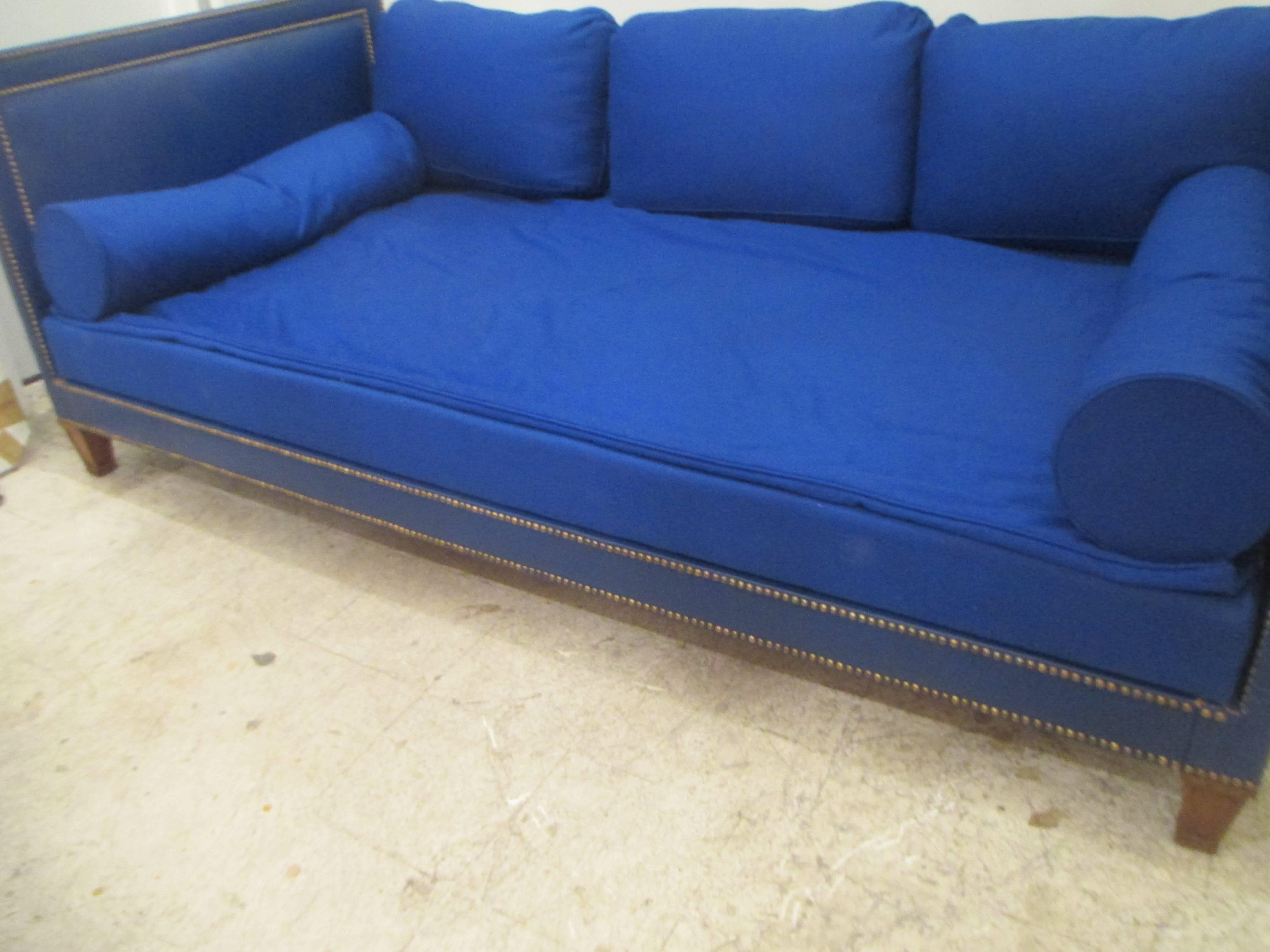 French 40s Daybed in the Jean-Michel Frank Manner 2